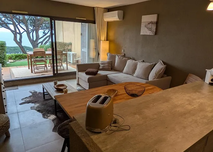 2 Pieces Climatise, Vue Mer, - Fr-1-780-97 Apartmán *