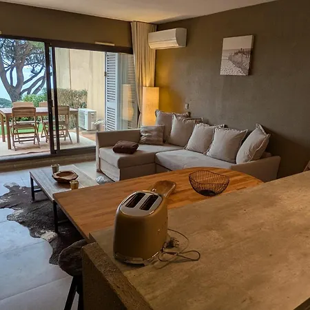 2 Pieces Climatise, Vue Mer, - Fr-1-780-97 Apartament *