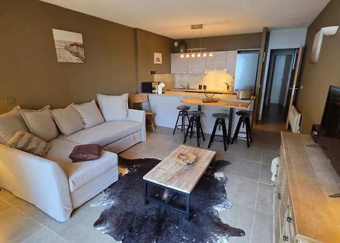 Appartement 2 Pièces Climatisé, Vue Mer, - Fr-1-780-97 *