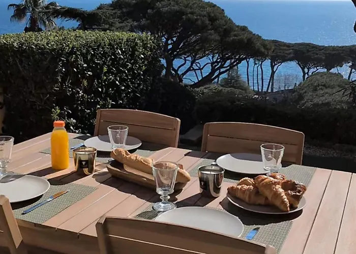 2 Pièces Climatisé, Vue Mer, - Fr-1-780-97 Sainte-Maxime